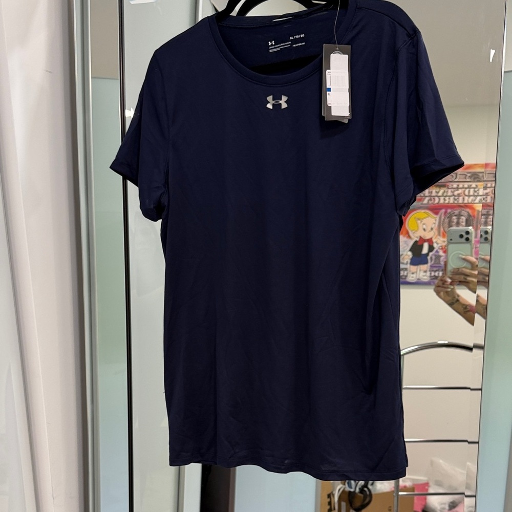 Under Armour Dark Blue Athletic Tee